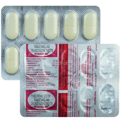 intagesic mr tablet 10's